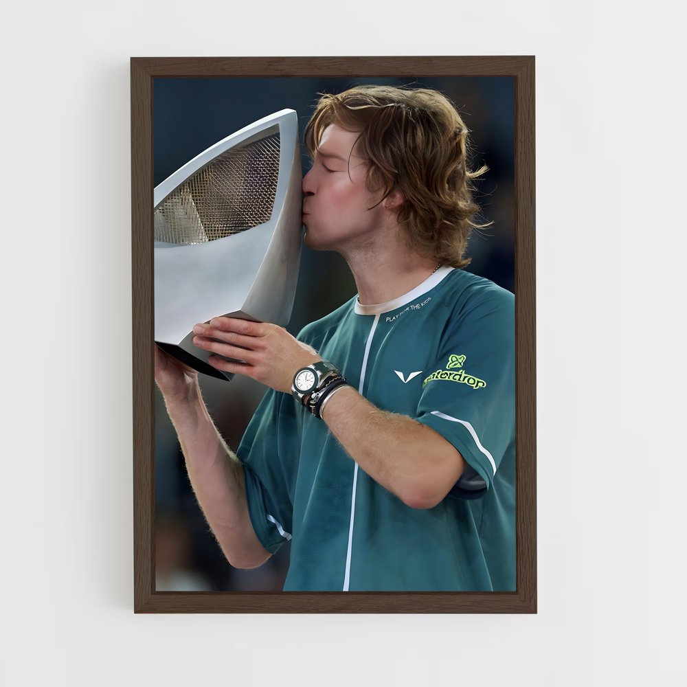 Poster Andrey de rublev – affiche Tennis (vue 5)